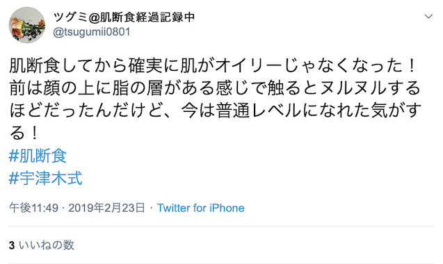 肌断食でオイリー肌は改善する テカらないサラサラ肌へ ゆるりなゆりなのブログ